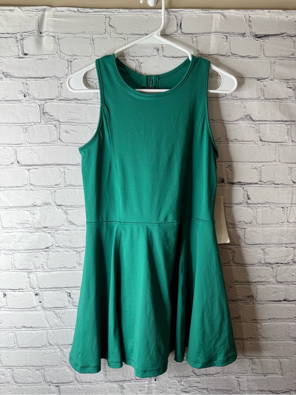 Nwt H&M move Green Sleeveless Fit-and-Flare athletic Dress size medium